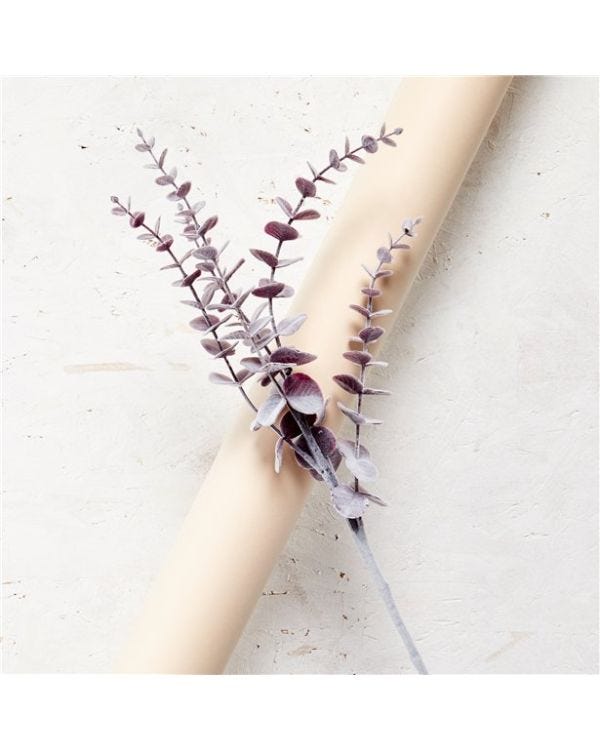 Purple Eucalyptus Spray Decoration - 74cm
