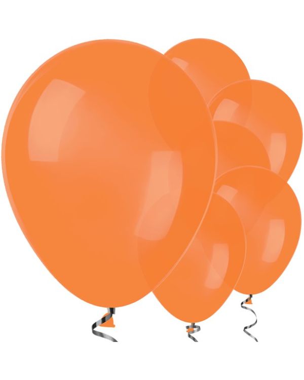 Orange Balloons - 12&quot; Latex Balloons (50pk)