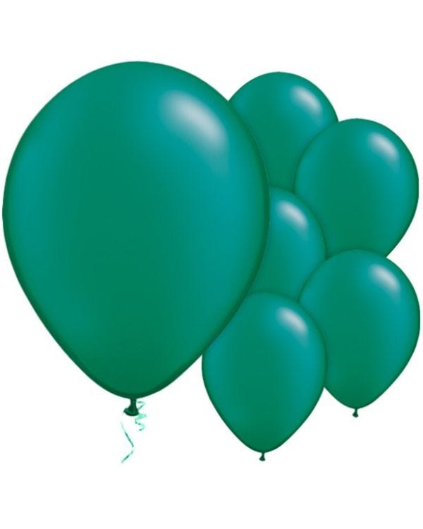 Emerald Balloons - 11&#039;&#039; Pearl Latex (25pk)