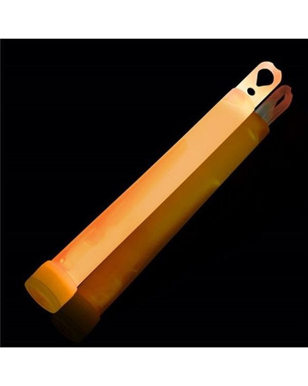 Orange Glow Stick Necklace - 15cm