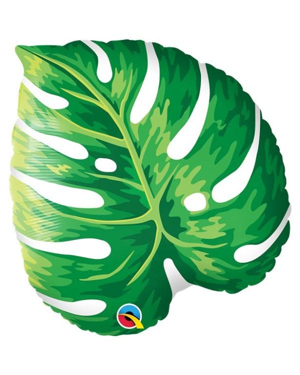 Tropical Leaf Supersize Balloon - 21&quot; Foil
