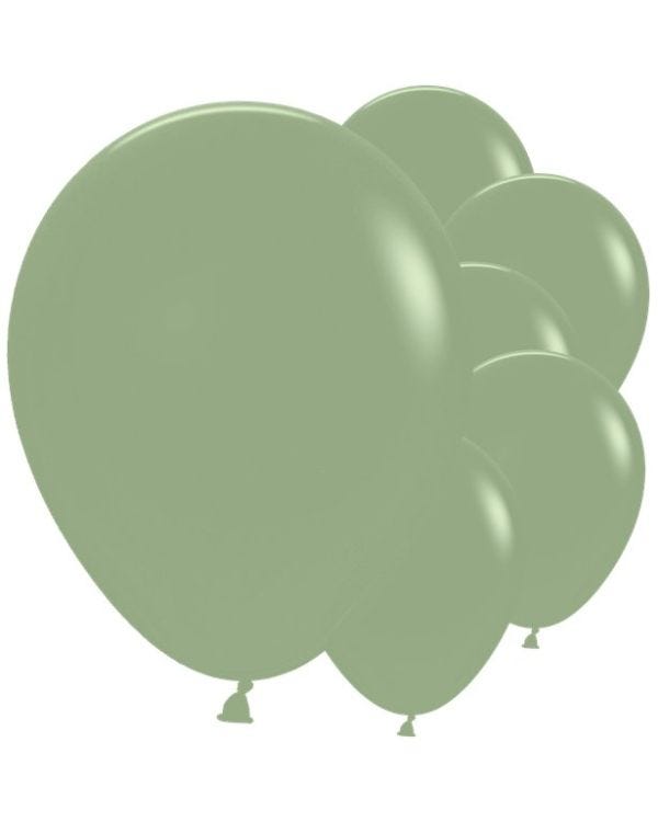 Fashion Eucalyptus Sempertex Latex Balloons - 18&quot; (25pk)