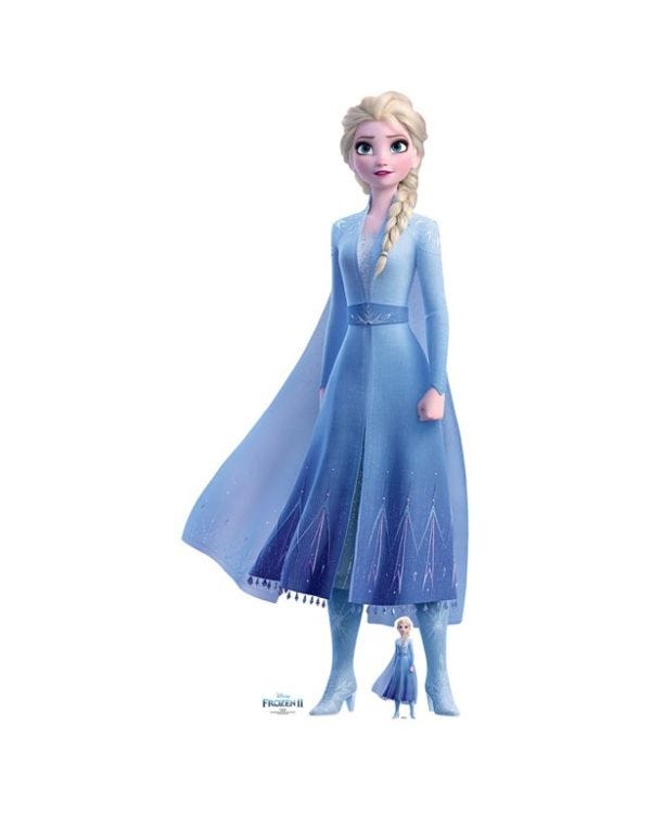 Frozen Princess Elsa Cardboard Cutout - 182cm x 83cm