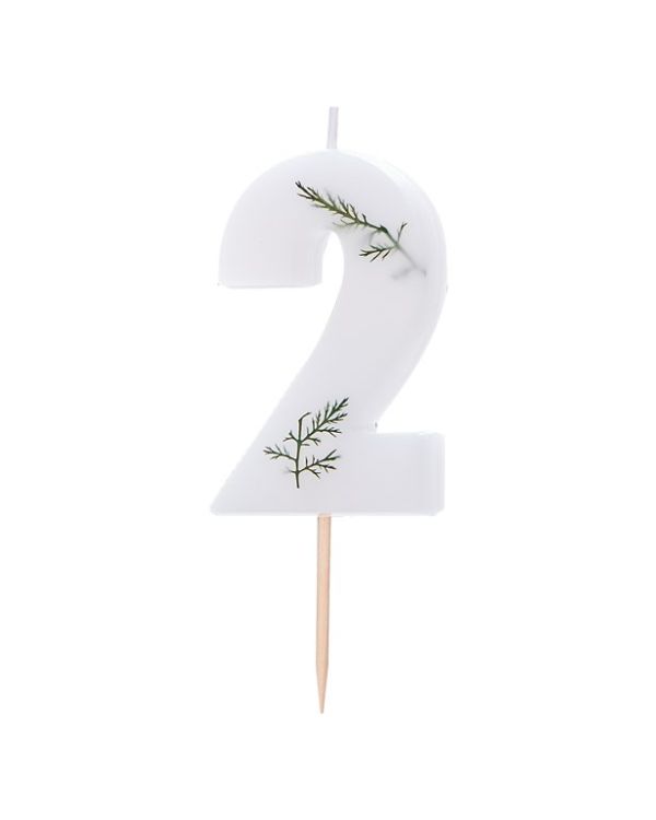 Number 2 Leaf Foliage Candle