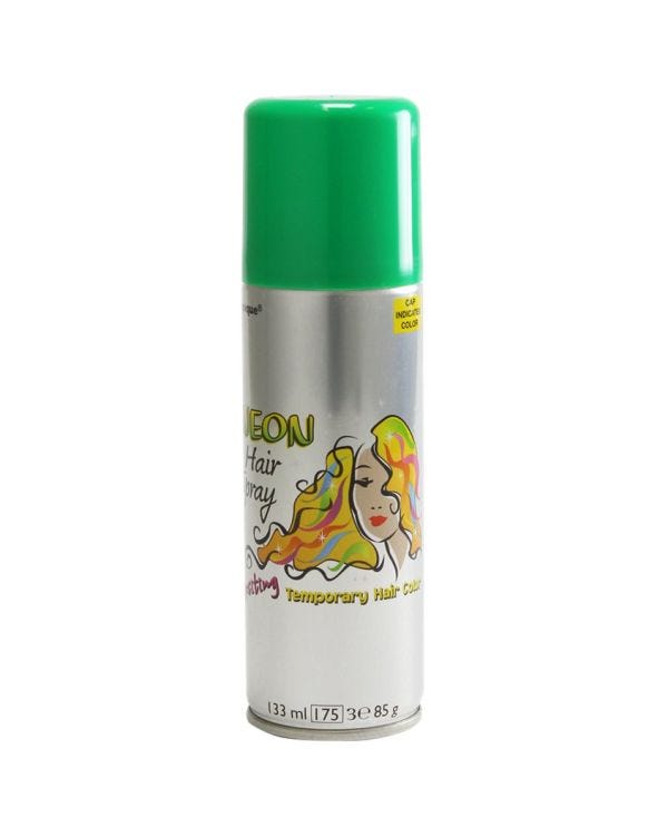 Coloured Hair Spray - Green 133ml