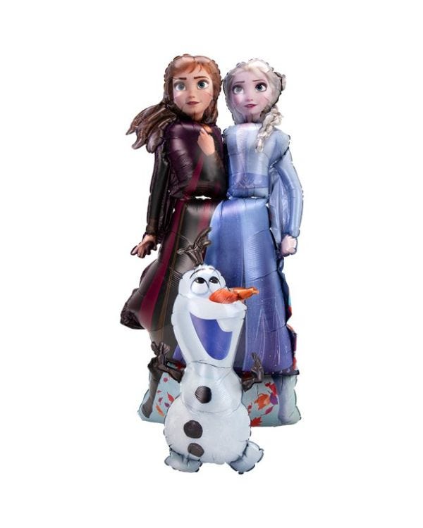 Disney Frozen 2 Giant Foil Airwalker Balloon - 58&quot; x 27&quot;