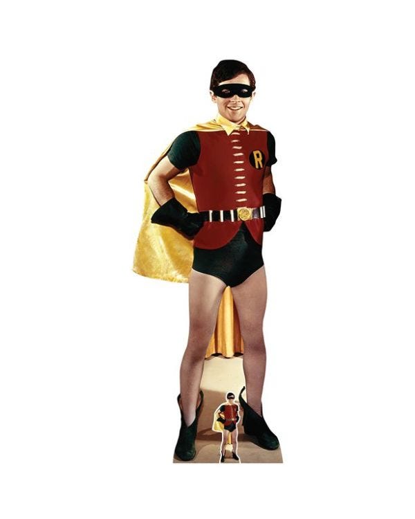 Robin (Burt Ward) Cardboard Cutout - 173cm x 65cm