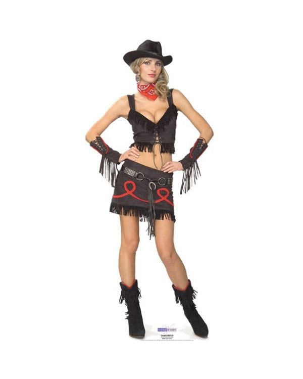 Cowgirl Babe Cardboard Cutout - 181cm x 76cm