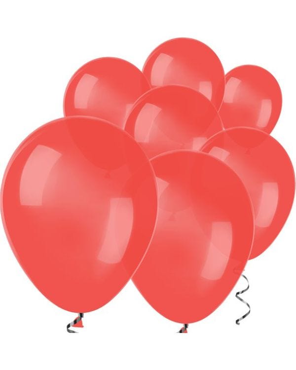 Red Mini Balloons - 5&quot; Latex Balloons (100pk)