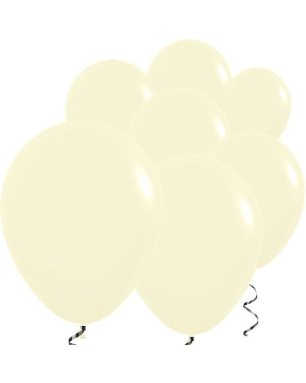 Pastel Matte Yellow Balloons - 5&quot; Latex (100pk)