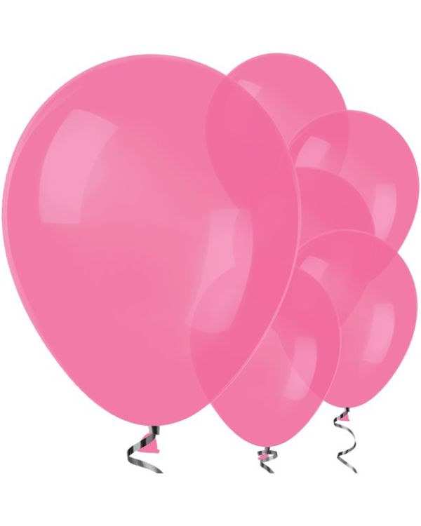 Fuchsia Balloons - 12&quot; Latex Balloons (50pk)