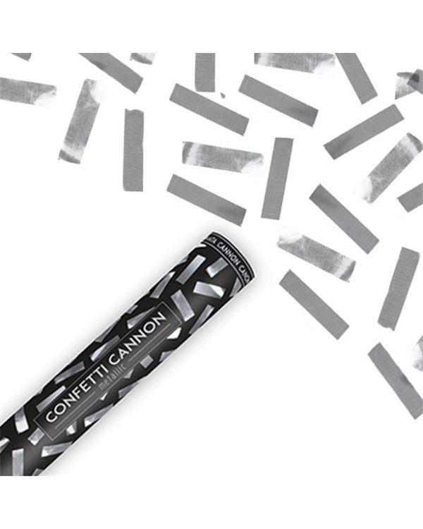 Silver Foil Confetti Cannon - 80cm