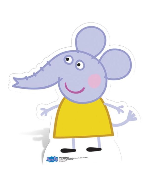 Emily Elephant Peppa Pig Cardboard Cutout - 63cm x 60cm