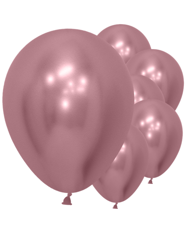 Pink Reflex Balloons - 12&quot; Latex (50pk)