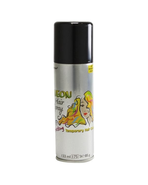 Coloured Hair Spray - Black 133ml