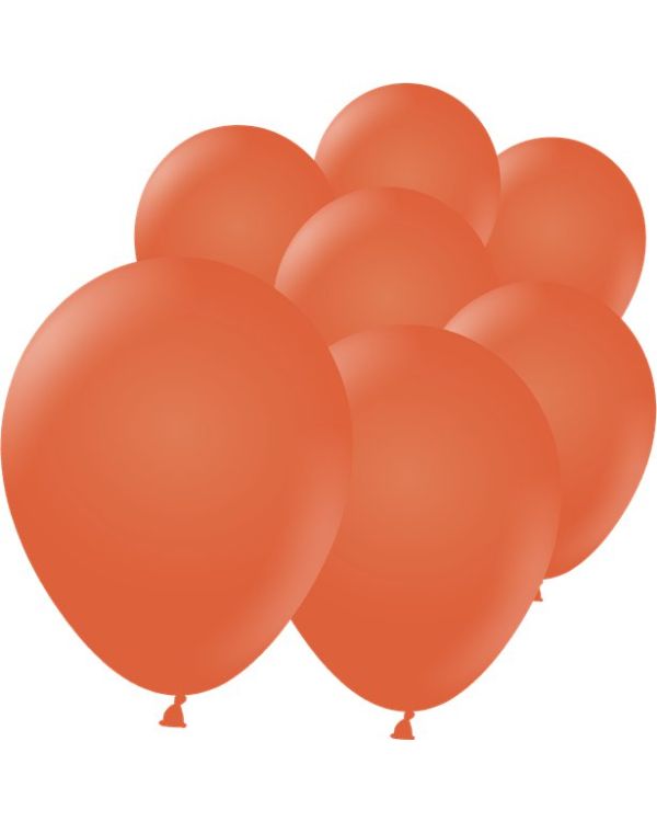 Retro Rust Orange - 5&quot; Latex (100pk)