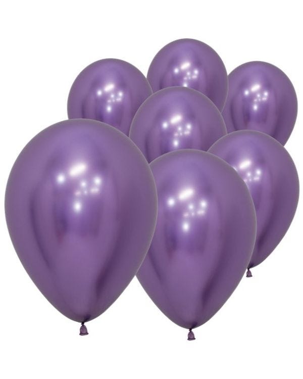 Violet Reflex Balloons - 5&quot; Latex (50pk)