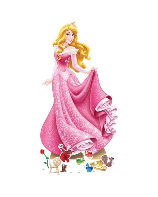 Disney Aurora Sleeping Beauty Cardboard Cutout - 134cm x 76cm