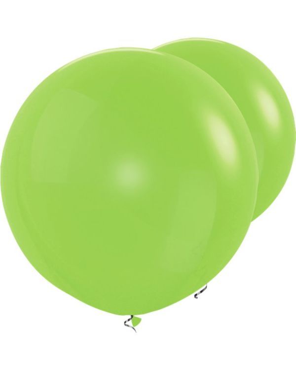 Lime Green Giant Balloons - 36&quot; Latex (2pk)