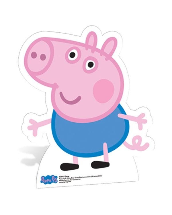 George Pig Cardboard Cutout - 60cm x 53cm