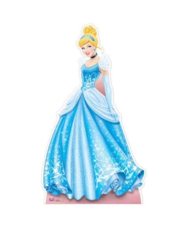 Life Size Disney Cinderella Cardboard Cutout - 163cm x 90cm