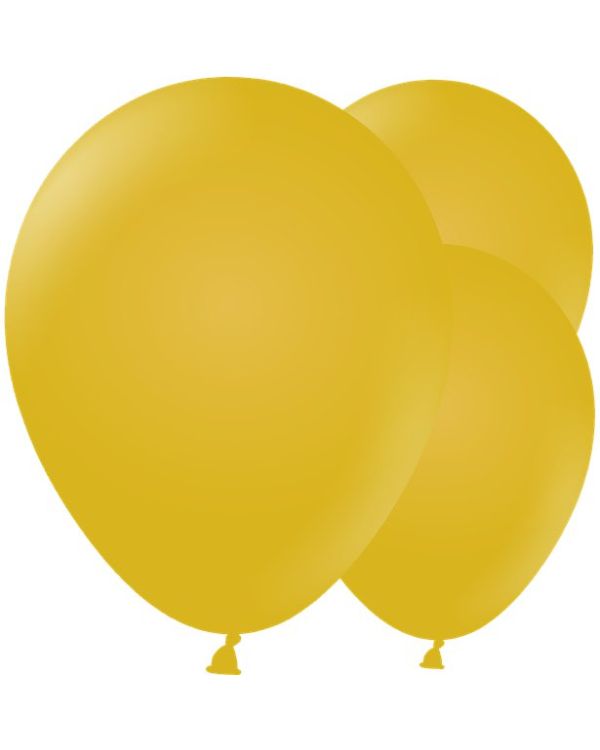 Retro Mustard - 18&quot; Latex (25pk)