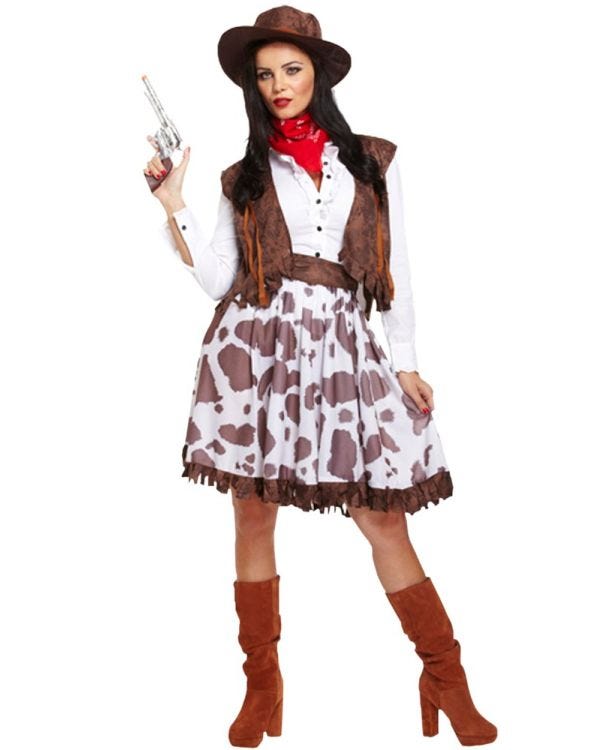Cowgirl Outfit - Adult Costume