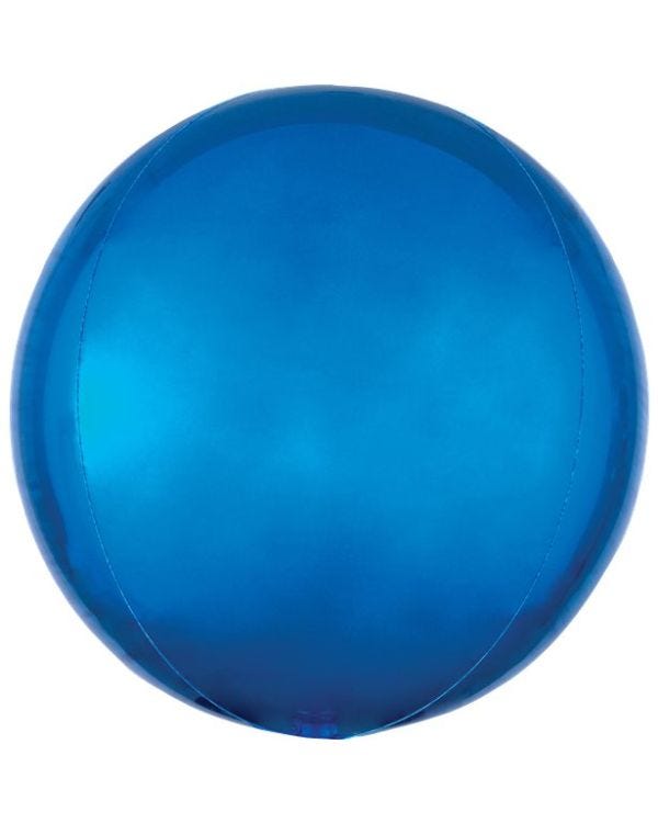 Blue Orbz Balloon - 16&quot; Foil