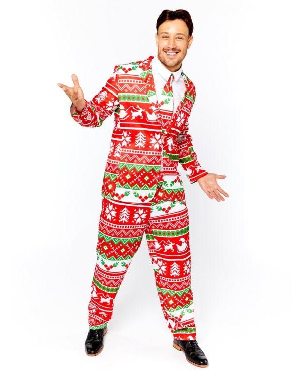Christmas Suit - Adult Costume