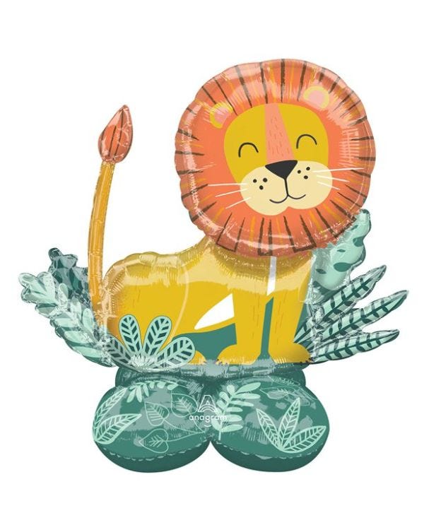 Get Wild Safari Airloonz Foil Balloon - 45&quot;