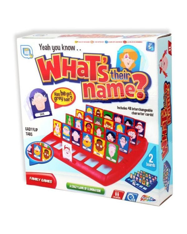 What&#039;s Their Name Game