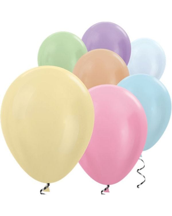 Assorted Satin Mini Balloons - 5&quot; Latex Balloons (100pk)