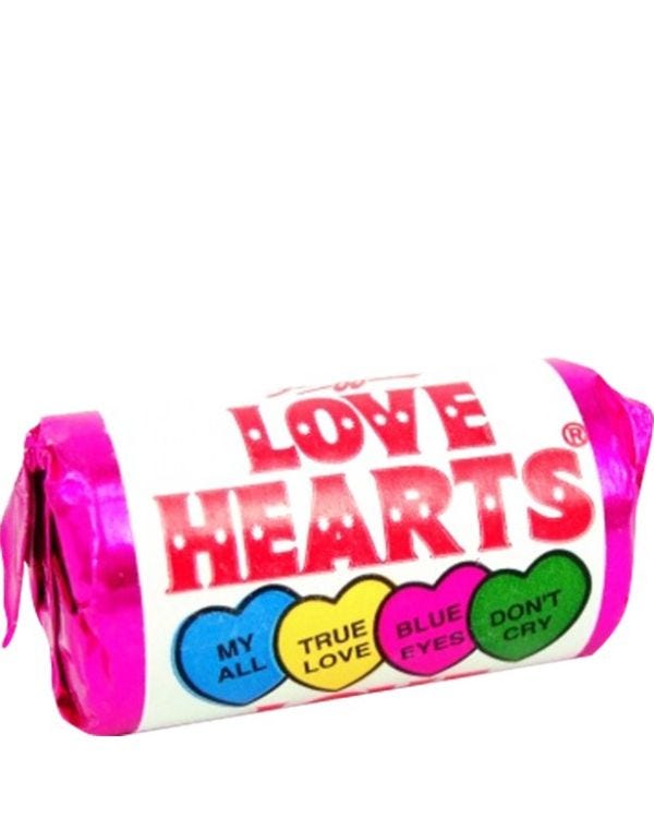 Love Hearts Mini Rolls x100