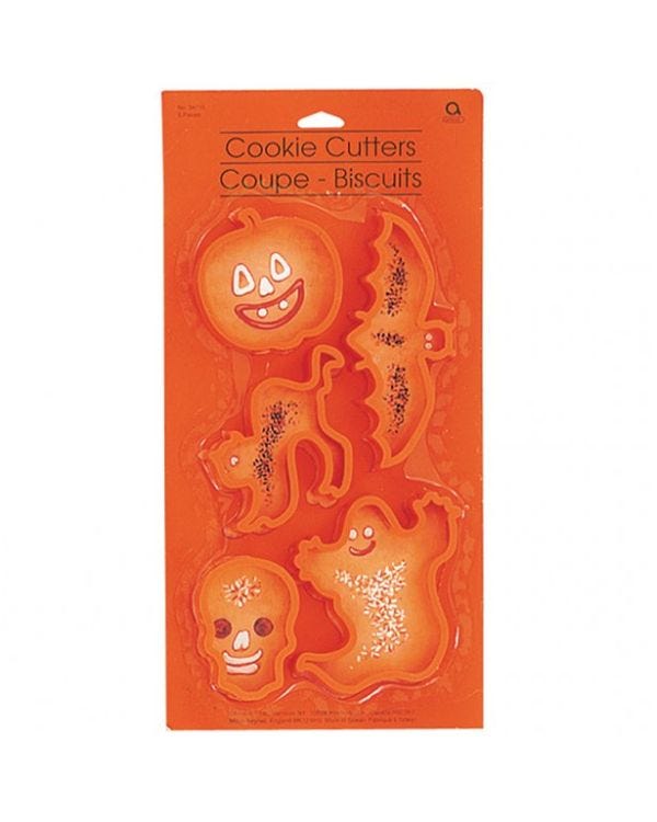 Halloween Cookie Cutters - 10cm (5pk)