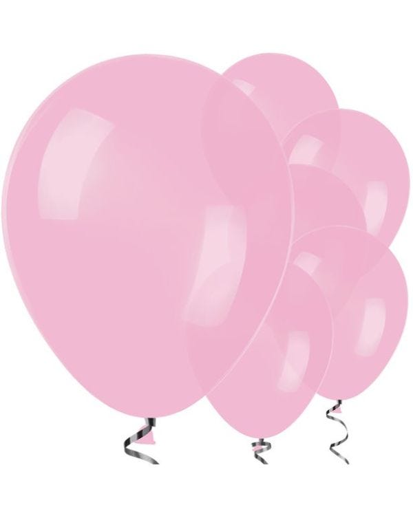 Pink Balloons - 12&quot; Latex Balloons (50pk)