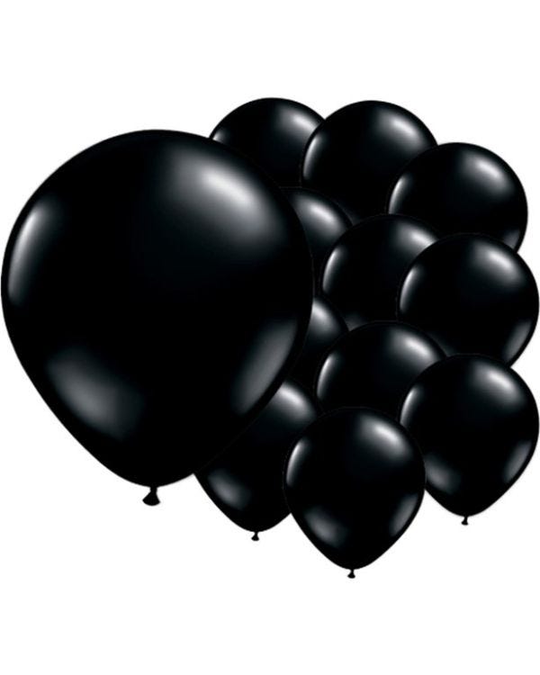 Onyx Black Balloons - 5&#039;&#039; Latex (100pk)