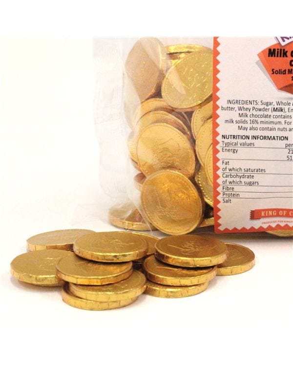 Chocolate Pirate Coins - 1kg