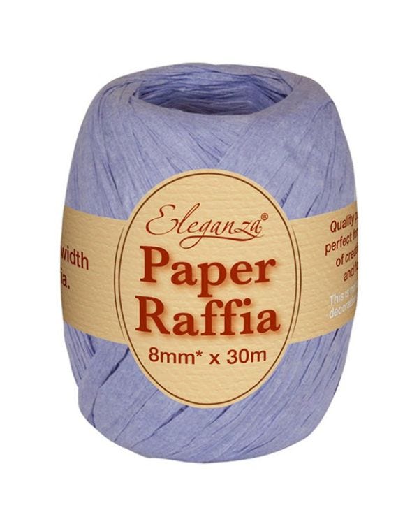 Lilac Paper Raffia - 30m