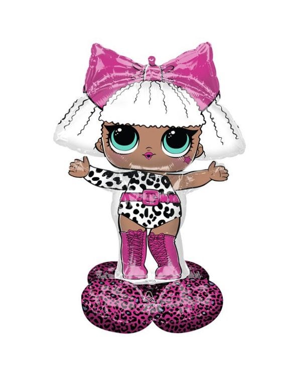 LOL Glam Diva AirLoonz Foil Balloon - 47&quot; x 35&quot;