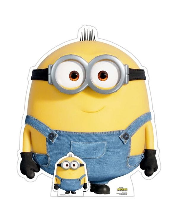 Minions 2 Otto Small Cardboard Cutout - 89cm