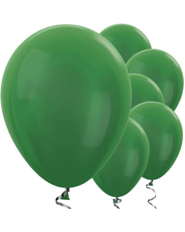 Green Metallic Balloons - 12&quot; Latex Balloons (50pk)