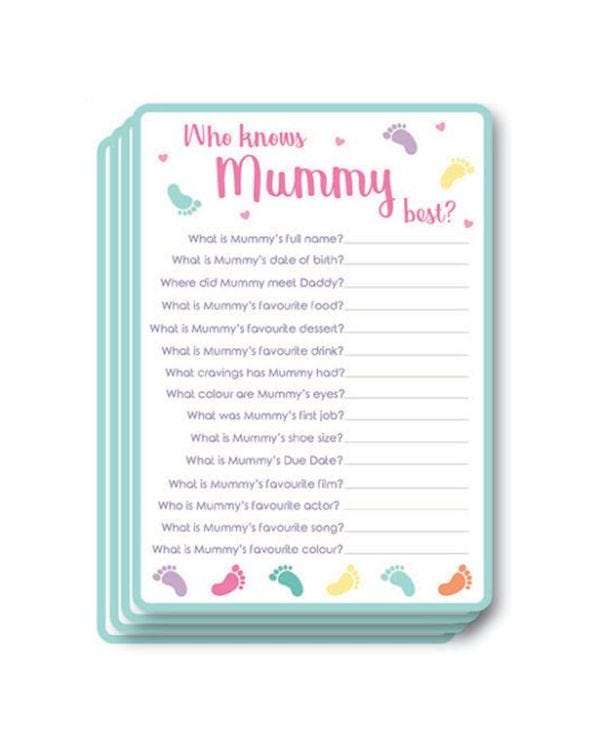 Who Knows Mum Best Cards (12pk)