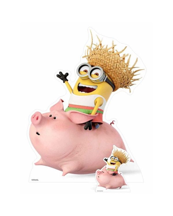 Despicable Me Dave Minion Cardboard Cutout - 130cm x 100cm