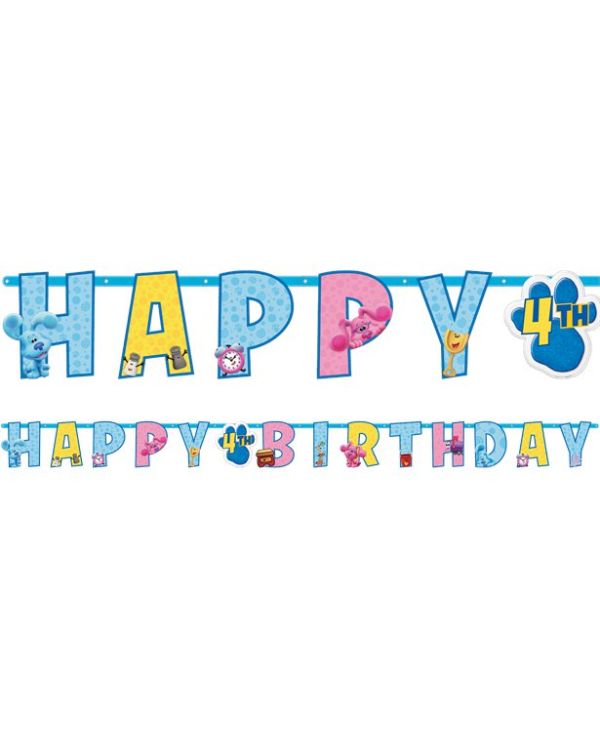 Blue&#039;s Clues Letter Banner