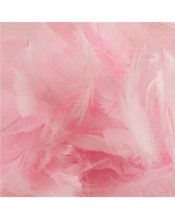 Baby Pink Decorative Feathers (50g pack)
