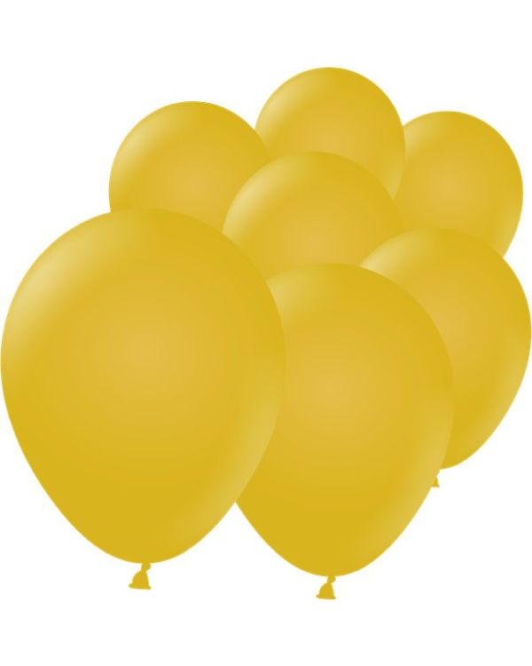 Retro Mustard - 5&quot; Latex (100pk)
