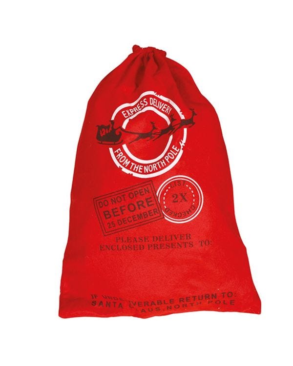 Santa Claus Felt Sack