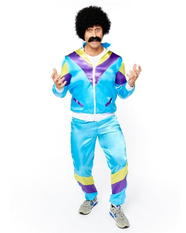 80&#039;s Shell Suit - Adult Costume