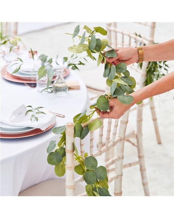 Botanical Wedding Eucalyptus Garland - 1.9m