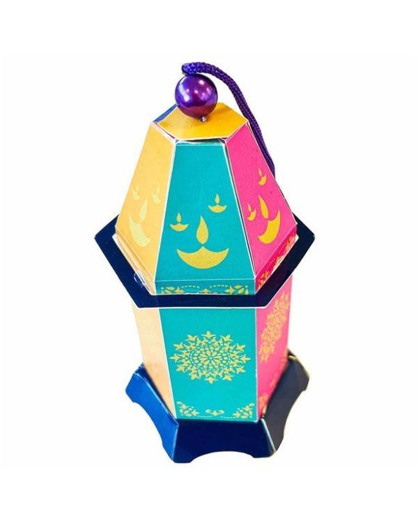 Diwali L.E.D Lanterns - 13cm